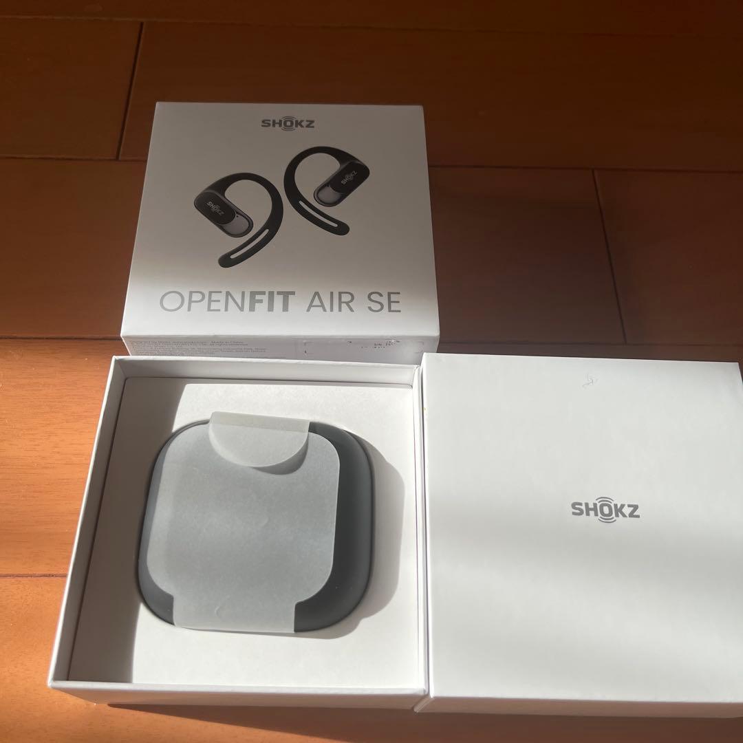 SHOKZ OPENFIT AIR SE ブラック