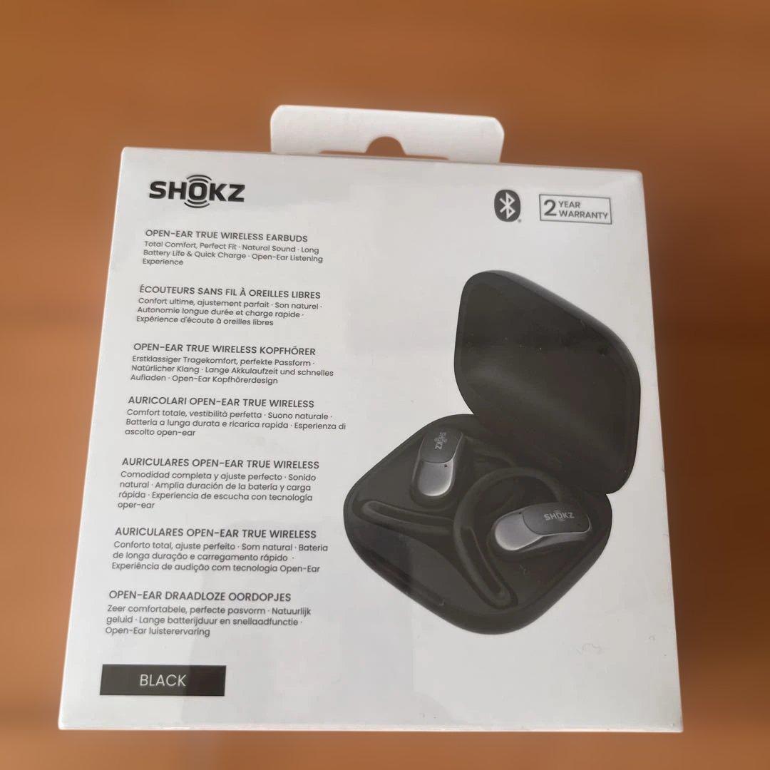 SHOKZ OPENFIT AIR SE ブラック