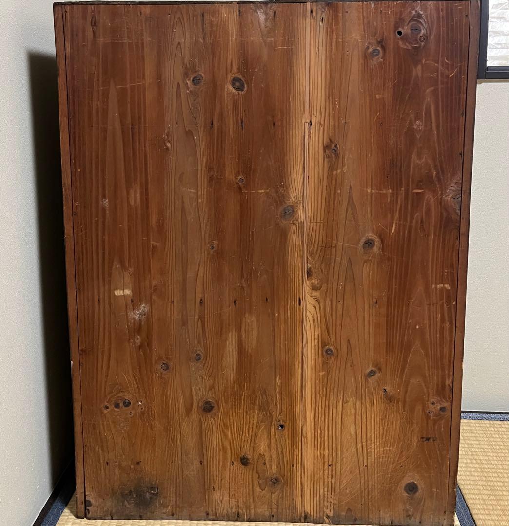 和箪笥 大正 アンティーク タンス 収納 本棚 インテリア