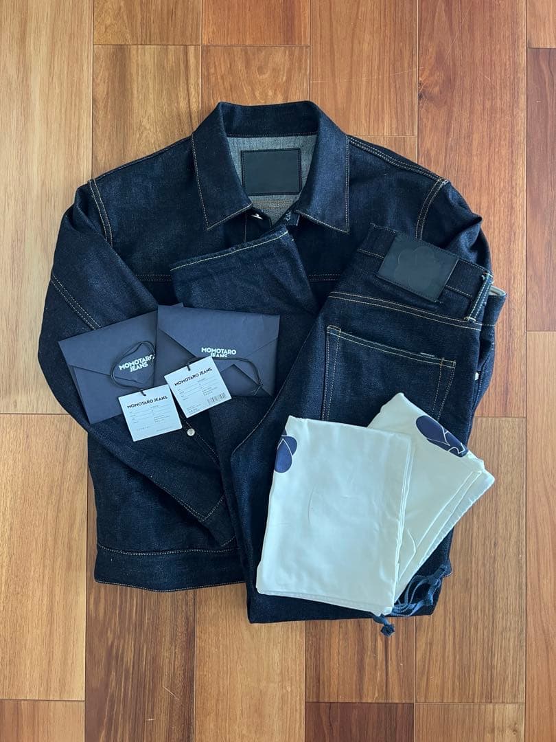 MOMOTARO JEANS STANDARD セットアップ w31 xs