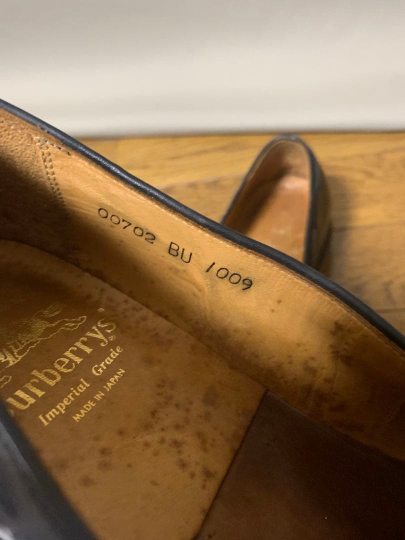 バーバリーズ　日本製　タッセルローファー　25cm