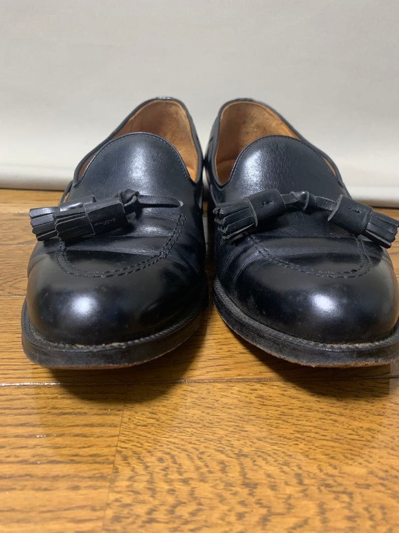 バーバリーズ　日本製　タッセルローファー　25cm