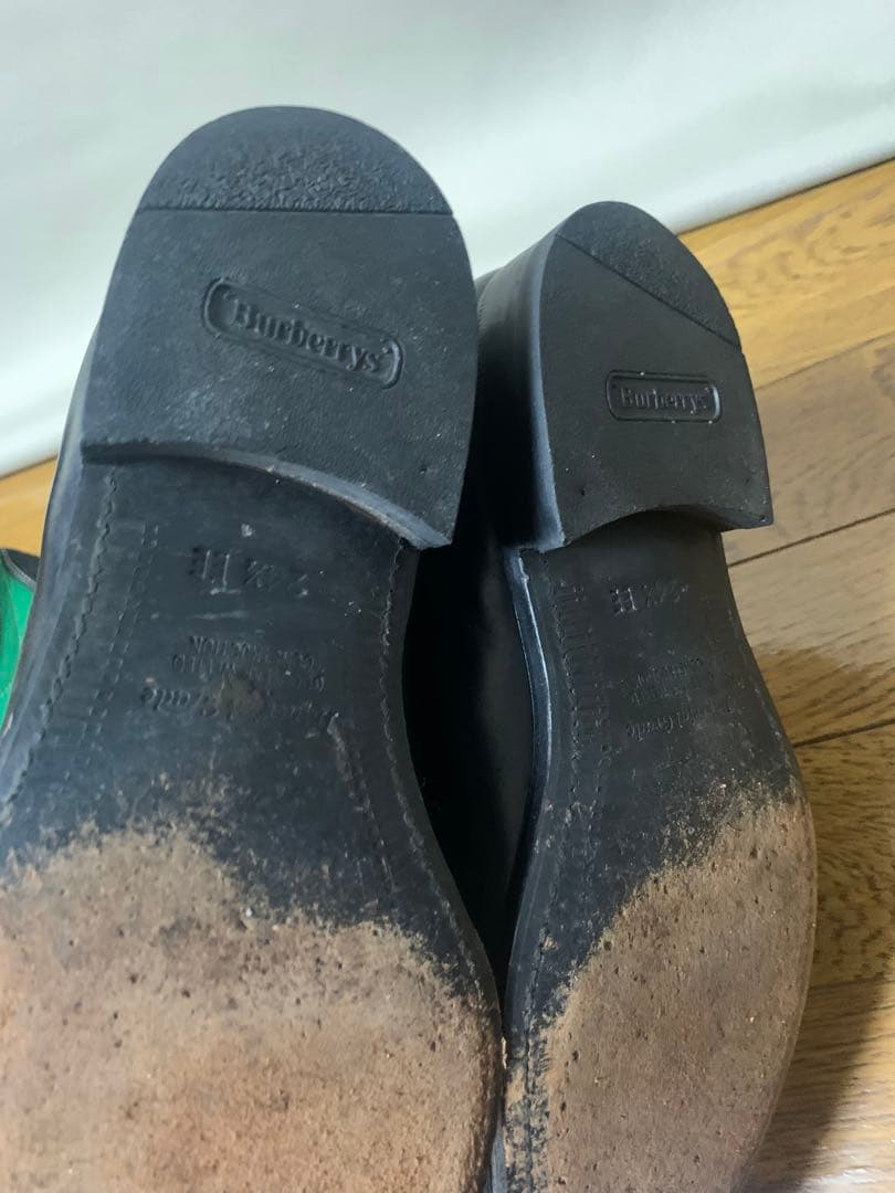 バーバリーズ　日本製　タッセルローファー　25cm