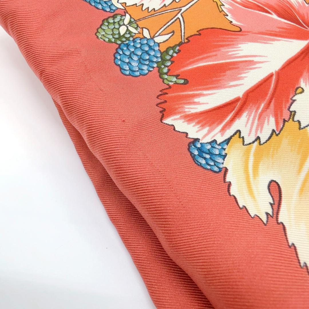 ◇エルメス◇アンゴラ×シルク/リバーシブル/マフラー/マルチカラー