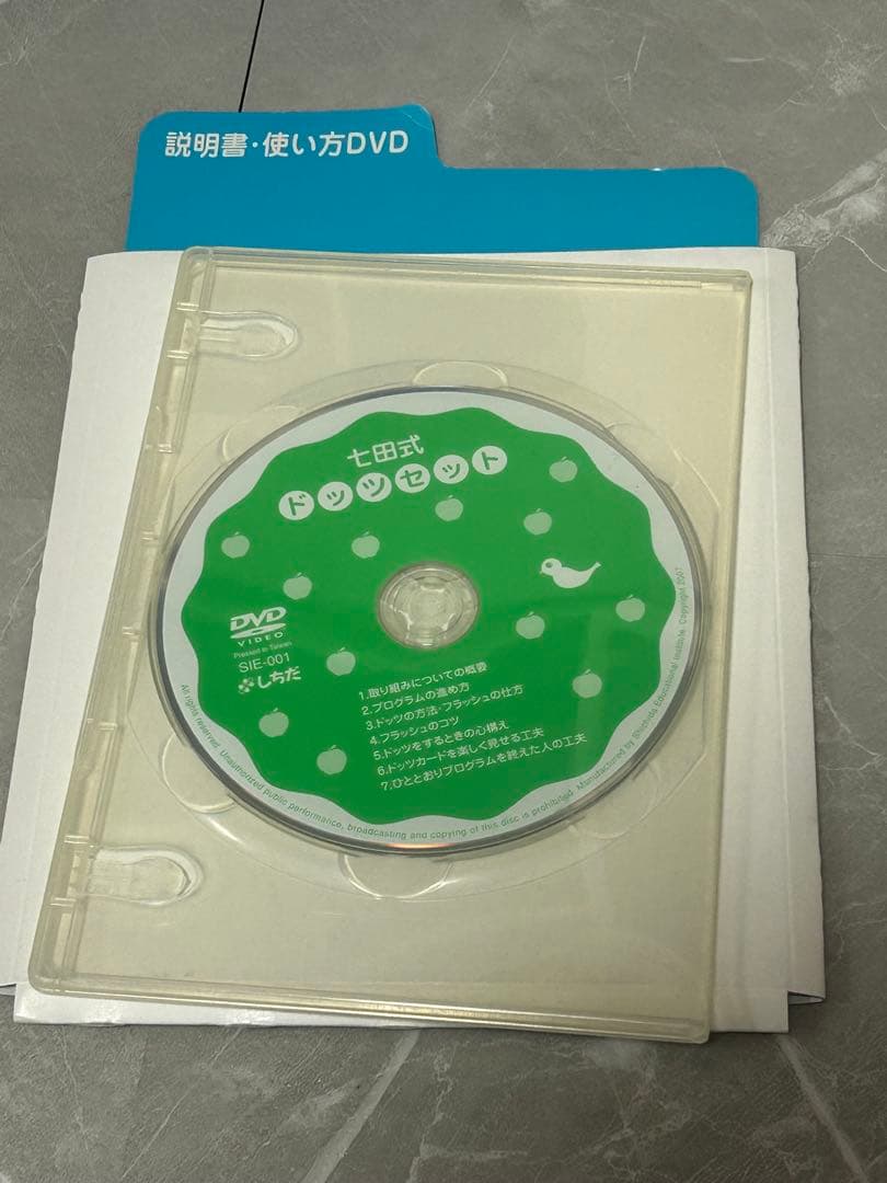 七田式　ドッツカード　しちだ　ドッツセット