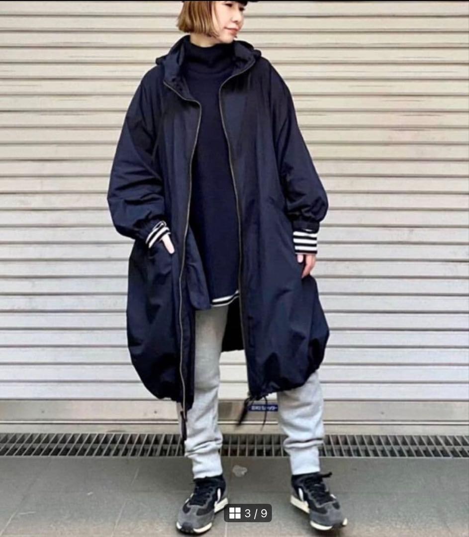 ジャーナルスタンダードラックス　タフタフードブルゾン