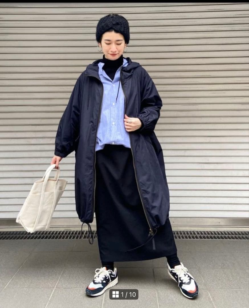 ジャーナルスタンダードラックス　タフタフードブルゾン