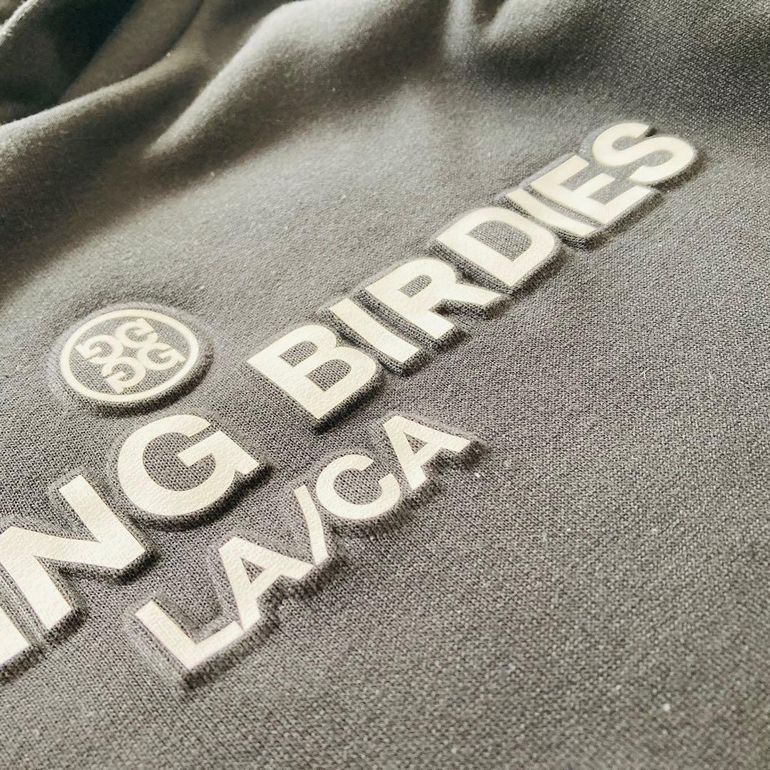 【美品】G/FORE ジーフォア プルオーバーパーカー ブラック ユニセックス