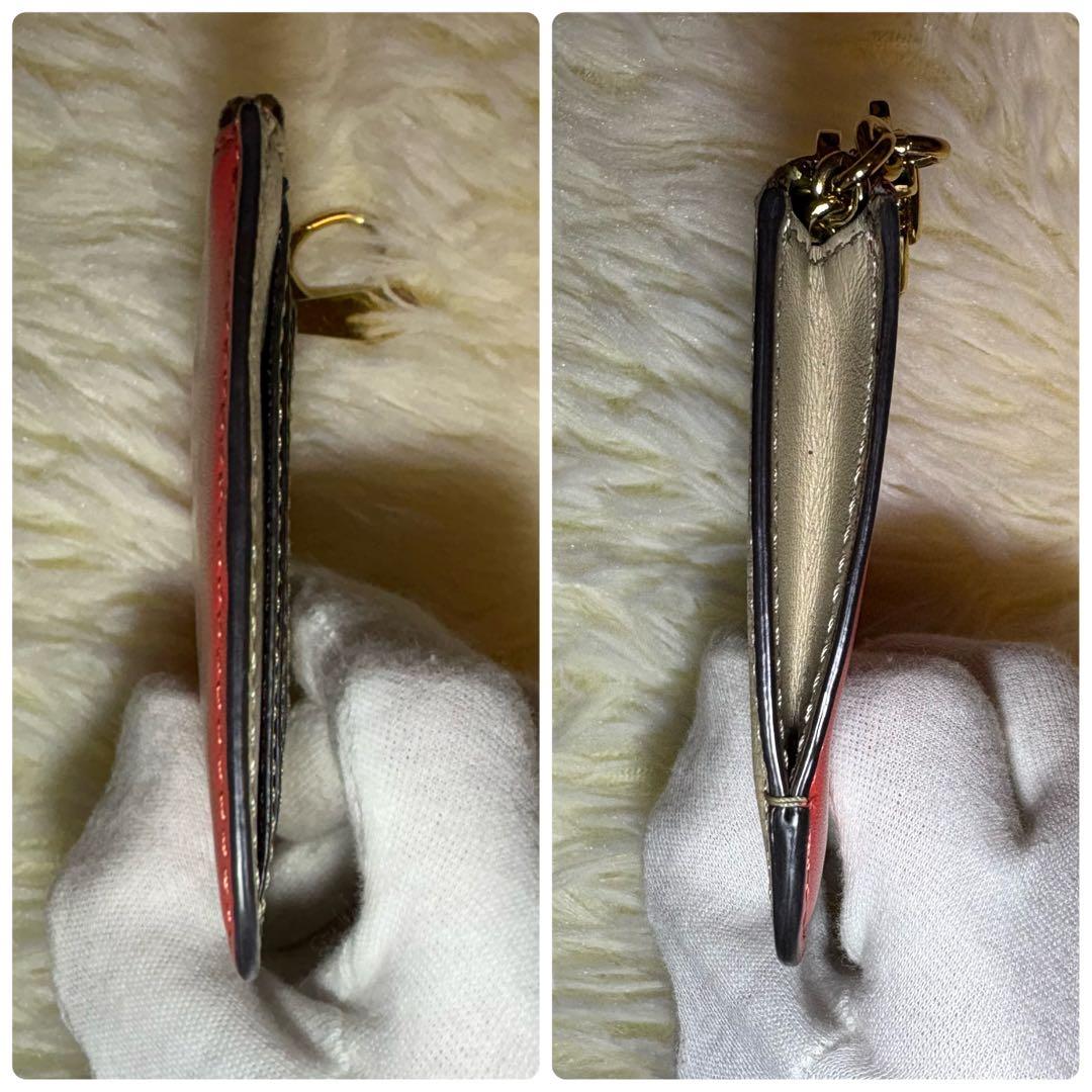 美品 FENDI FF ダイヤモンド フラグメントケース カード ホルダー