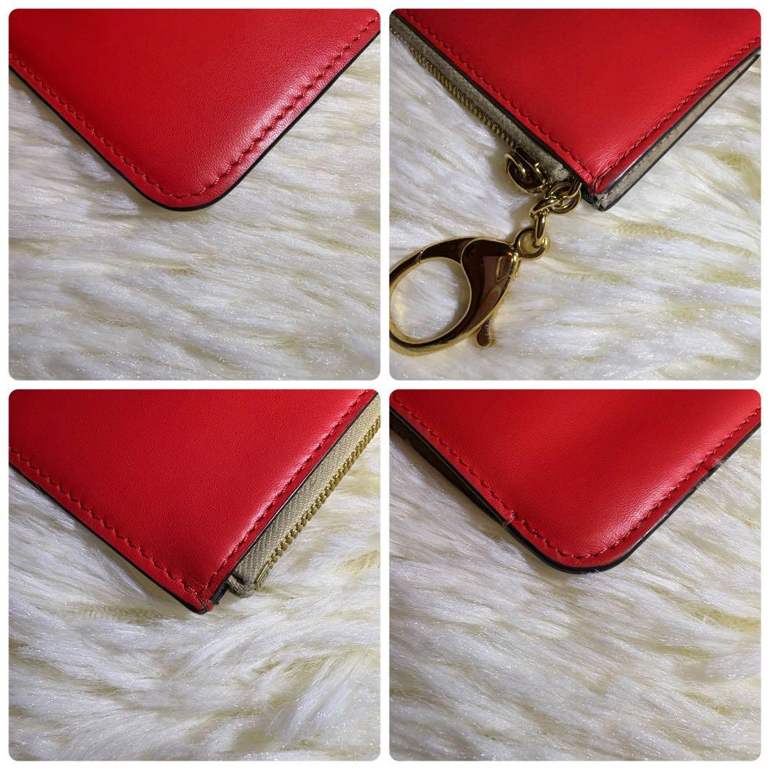 美品 FENDI FF ダイヤモンド フラグメントケース カード ホルダー