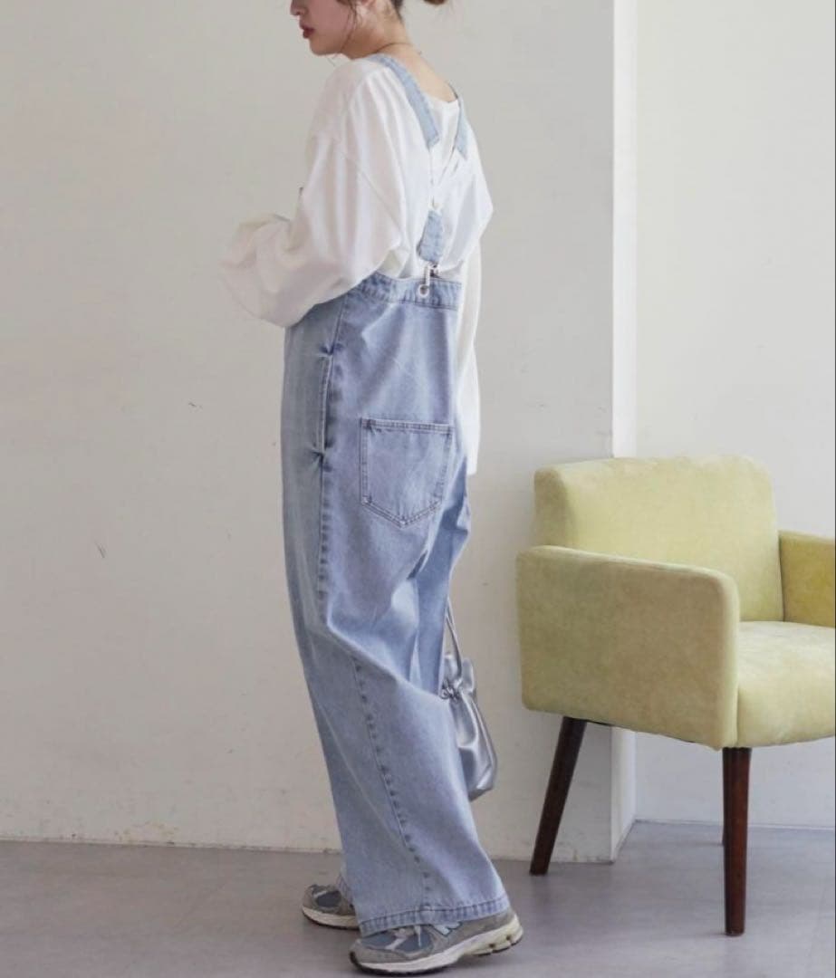 ※こまち※ CIAOPANIC TYPY 【WILLOW】デニムサロペット