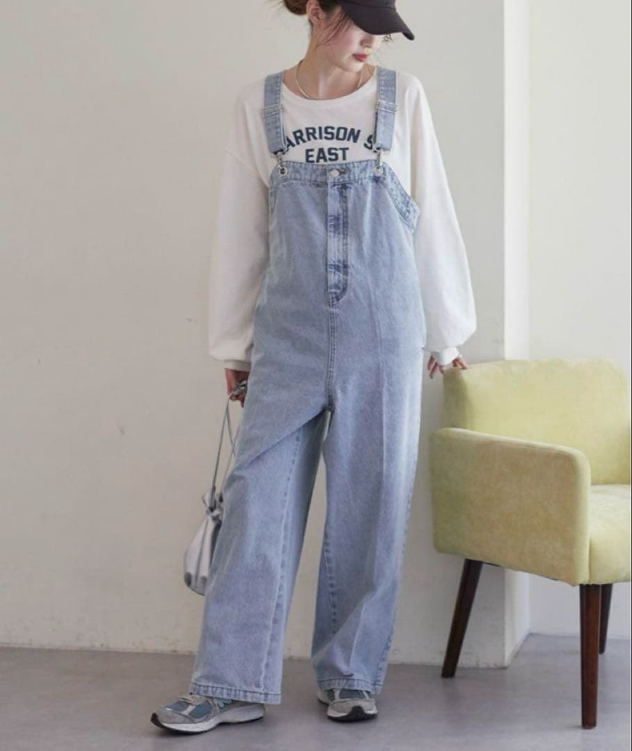 ※こまち※ CIAOPANIC TYPY 【WILLOW】デニムサロペット