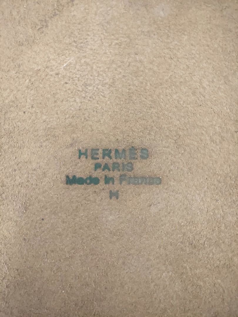 c*k様 HERMES エルメス スクエア プレート バンドリエール柄 陶器トレ