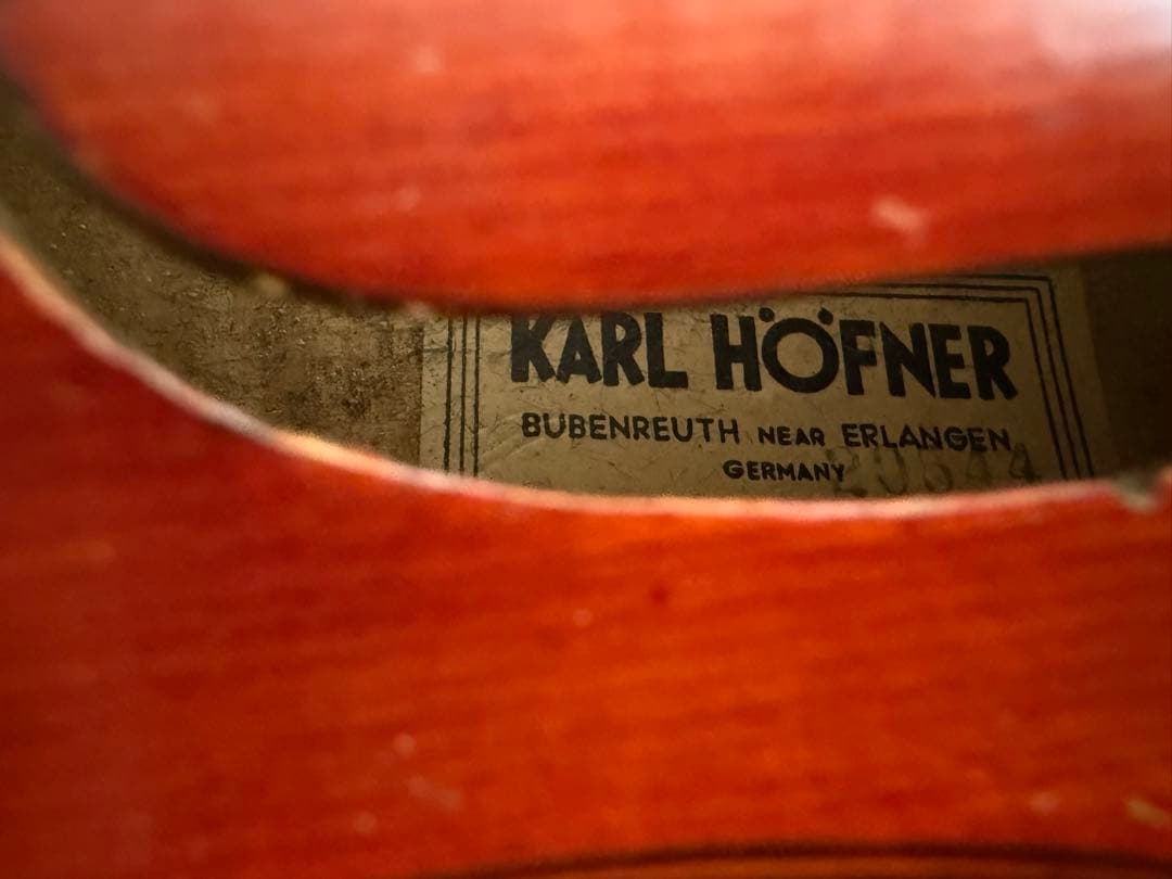 karl hofner カールヘフナー　バイオリン　KH11
