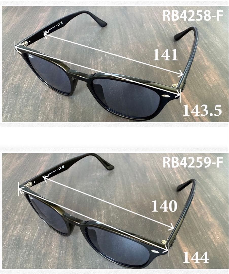 ★極美品★RB4258-F 601/19 ★啓之輔さん着用★RayBan★