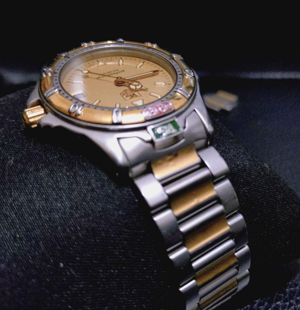 【元気に稼働中】タグホイヤー プロフェッショナル 200m　美品です