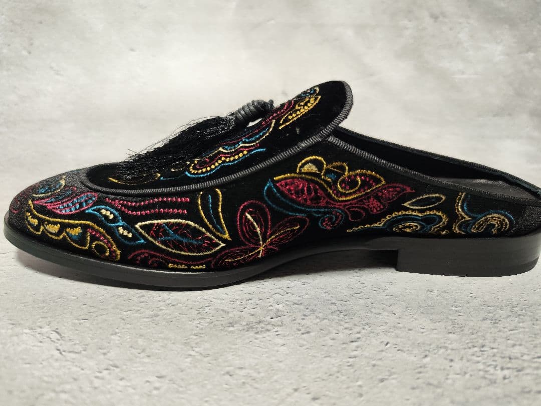 ANGELO RUFFO タッセルミュール　新品同様