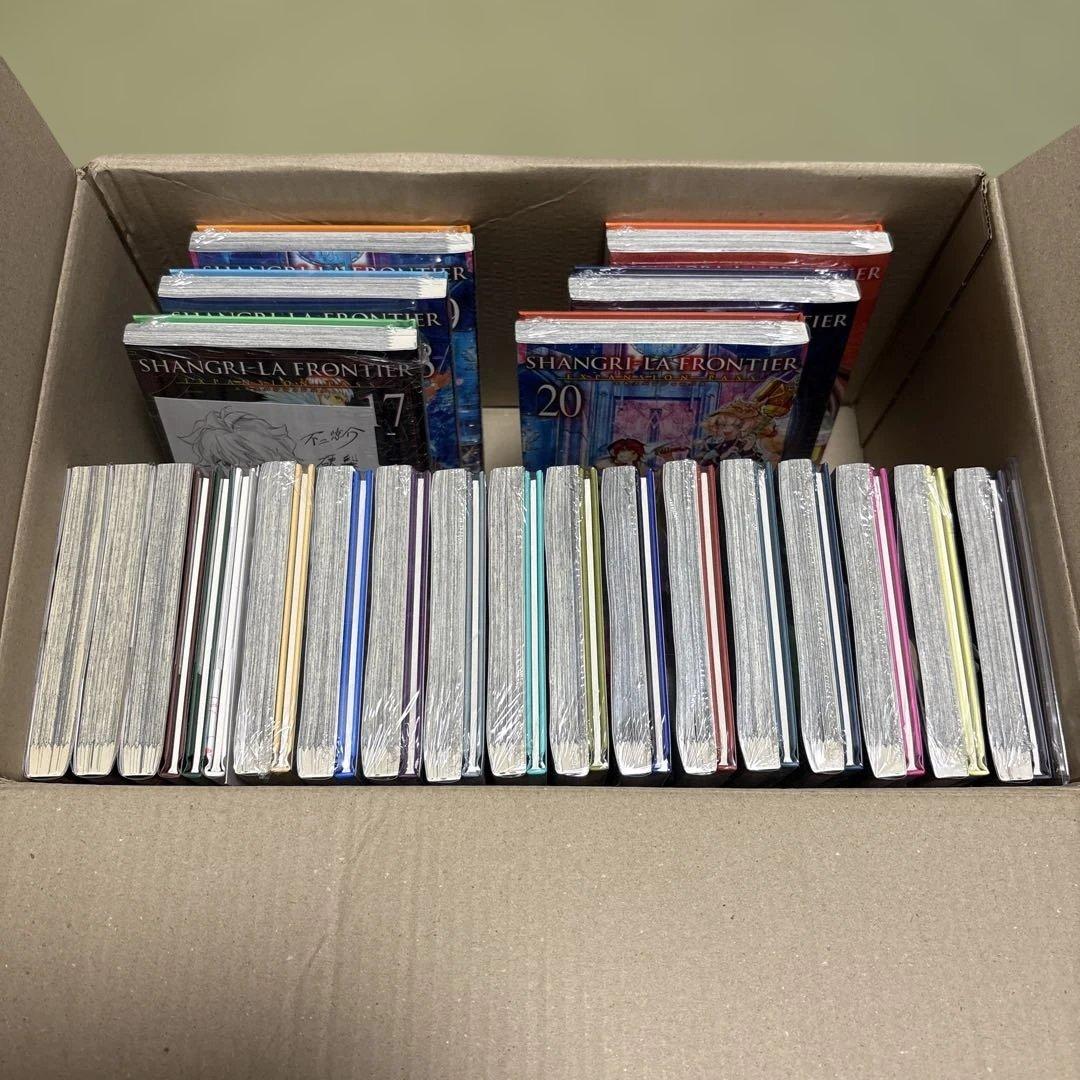 シャングリラ・フロンティア　エキスパンションパス　1〜22巻特装版　4巻〜未開封