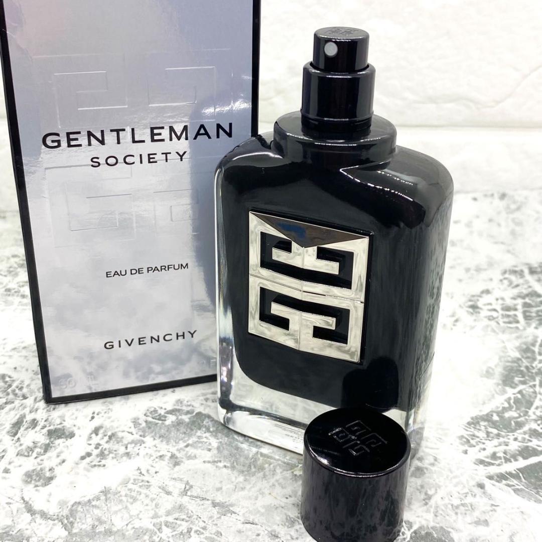 ほぼ満量 ジバンシー ジェントルマン オーデパルファム ソサイエティ 50ml