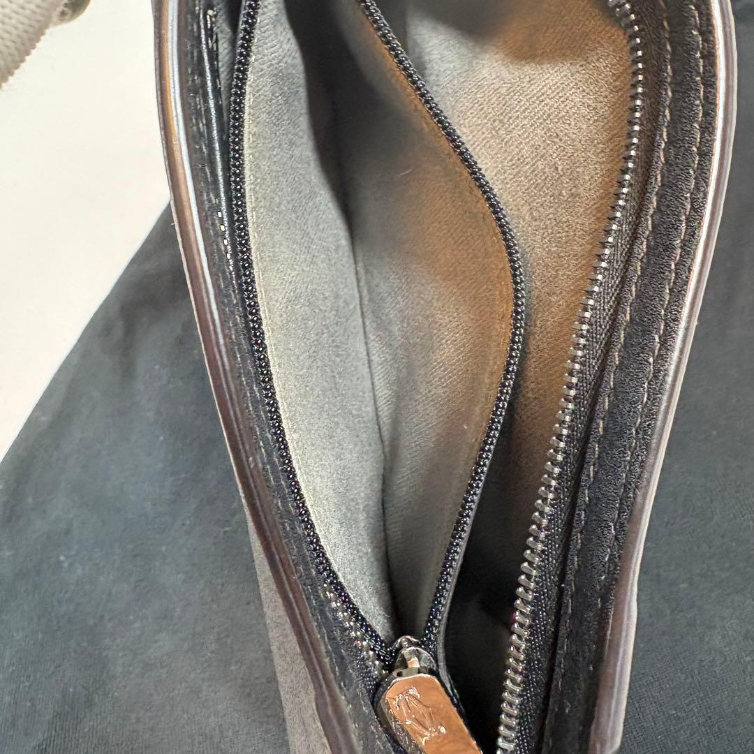 ✨極美品✨Cartier Cドゥカルティエ クラッチバッグ　黒　レディース