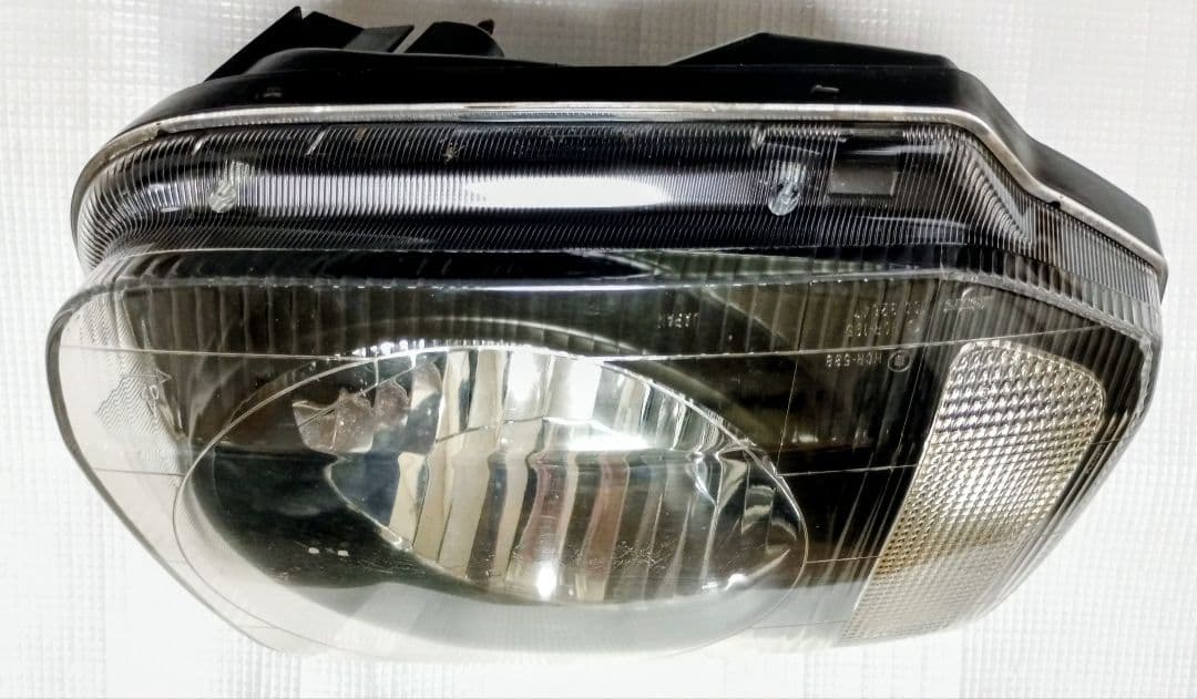 【中古/送料込】ジムニーJB23 スズキ純正ヘッドライト/レベライザー付