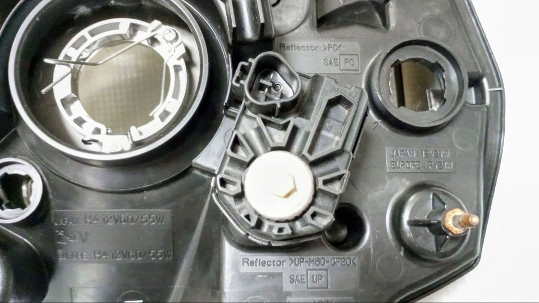 【中古/送料込】ジムニーJB23 スズキ純正ヘッドライト/レベライザー付