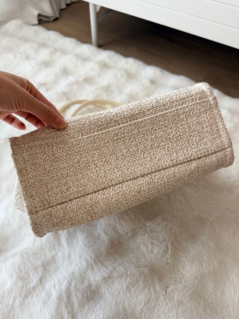 みーたん　美品　シャネル CHANEL ドーヴィル PM トートバッグ