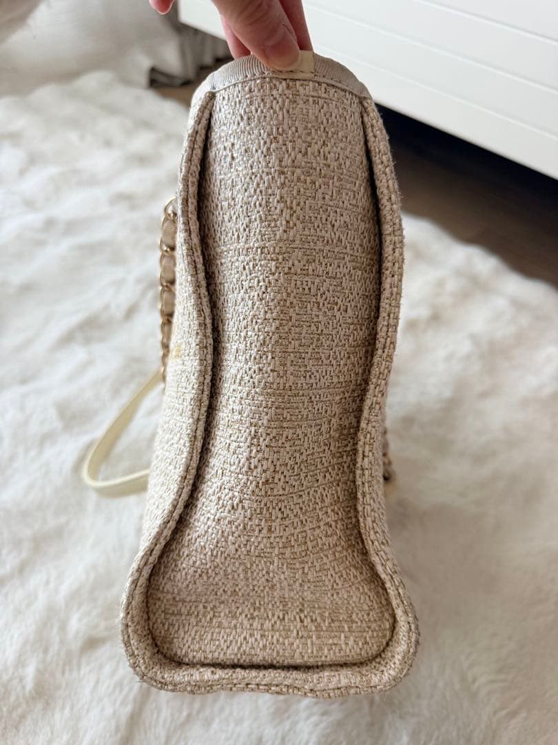 みーたん　美品　シャネル CHANEL ドーヴィル PM トートバッグ