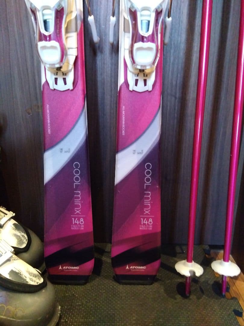 【ハイエンド】ALL✨️ATOMIC/女性用/スキーセット/メンテ・WAX済み✔