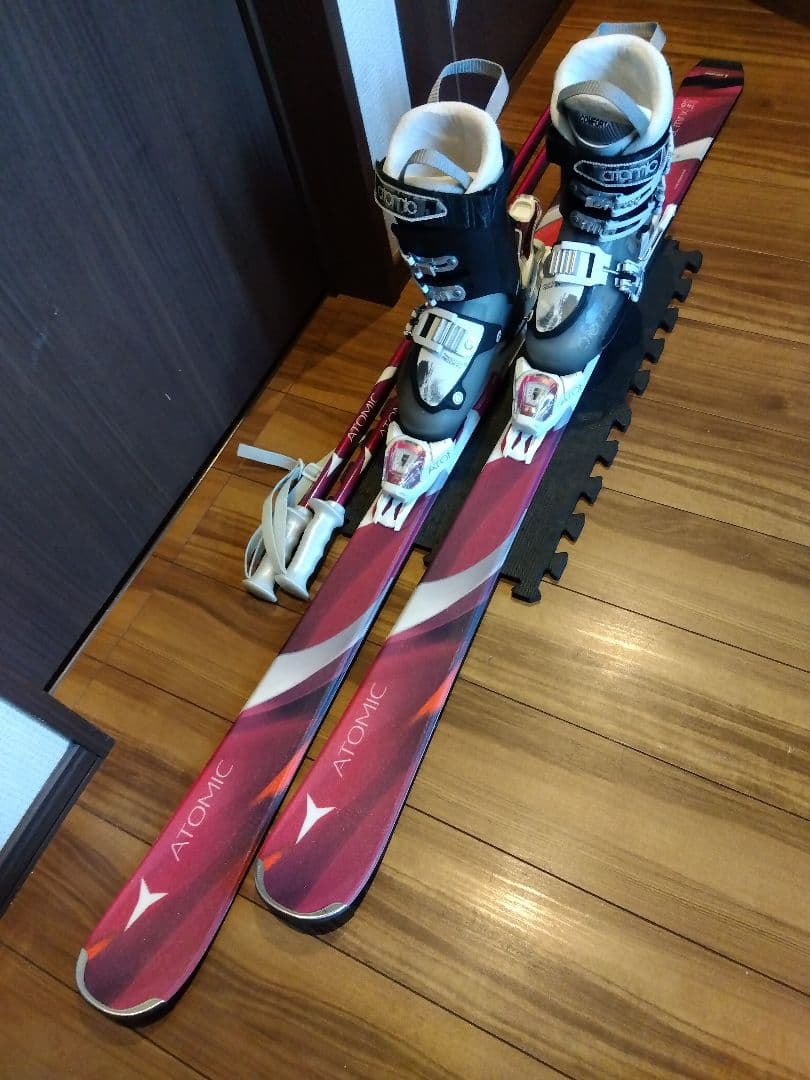 【ハイエンド】ALL✨️ATOMIC/女性用/スキーセット/メンテ・WAX済み✔