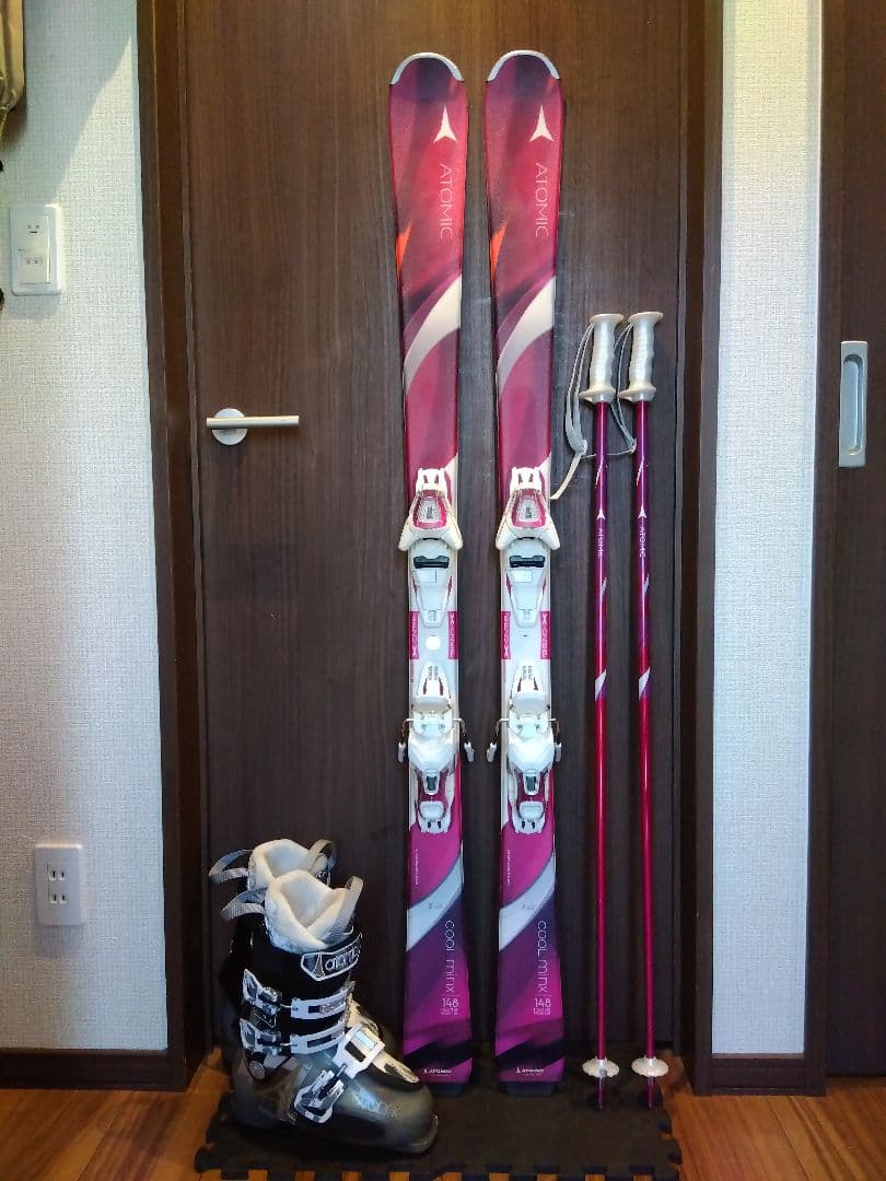【ハイエンド】ALL✨️ATOMIC/女性用/スキーセット/メンテ・WAX済み✔
