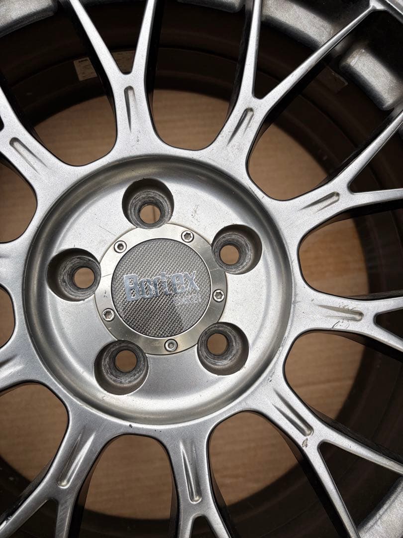 ② ENKEI Bortex 17インチ PCD100 5穴 ２本 セット