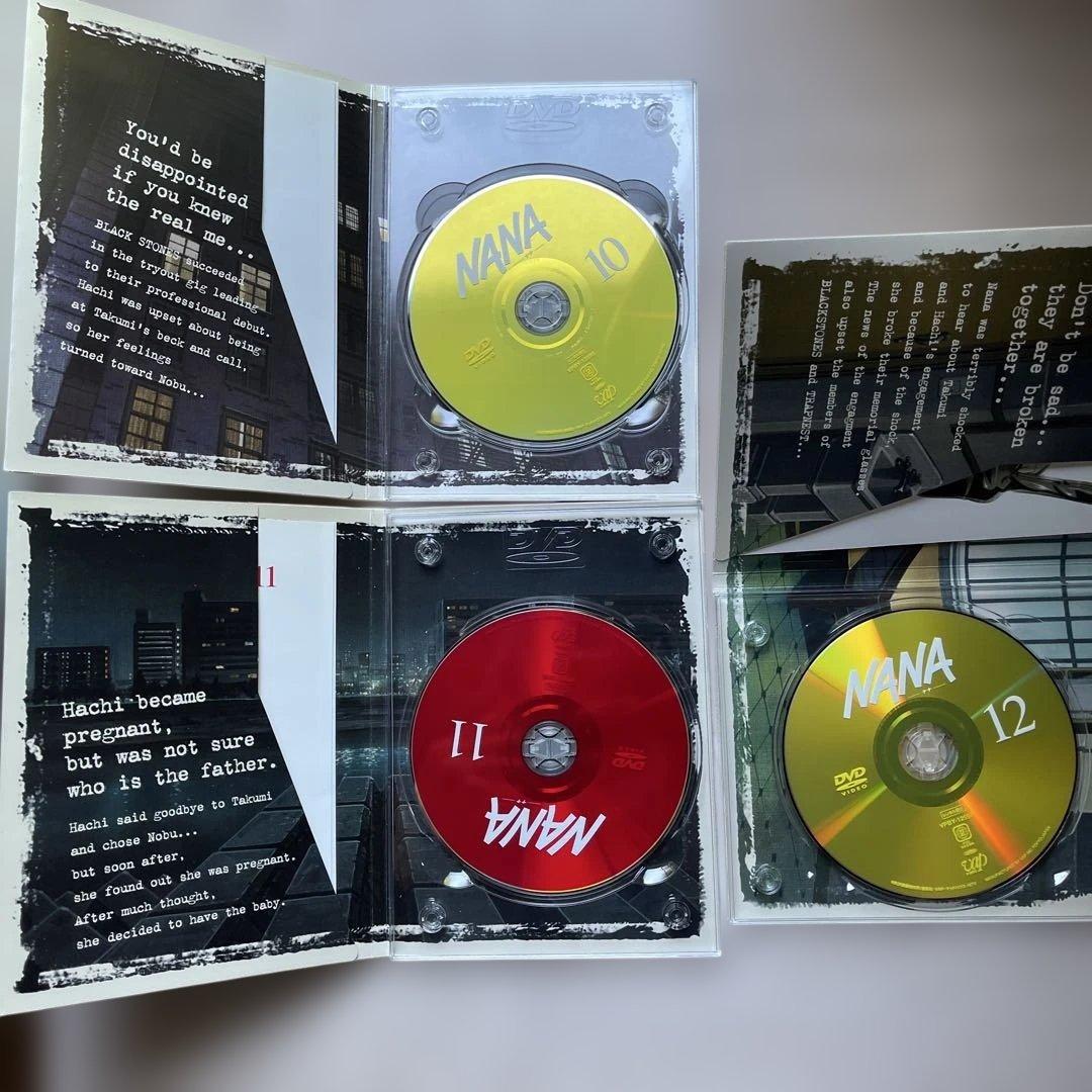 NANA DVD 全18巻セット(中古品、美品、No.7.8のみ未開封品)