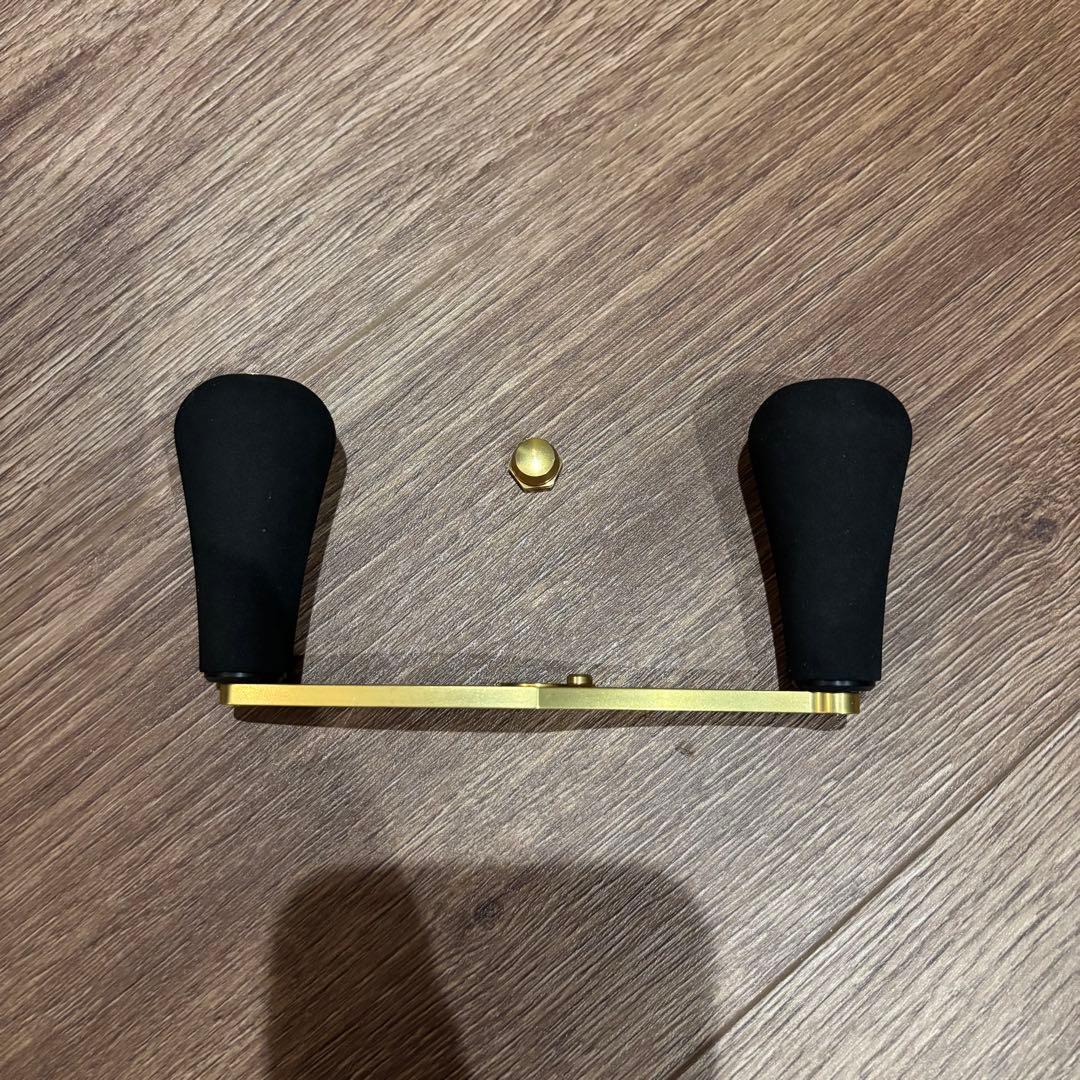 極美品⭐️アベイル パワーハンドルT4S アブ＆ダイワ用 110mm