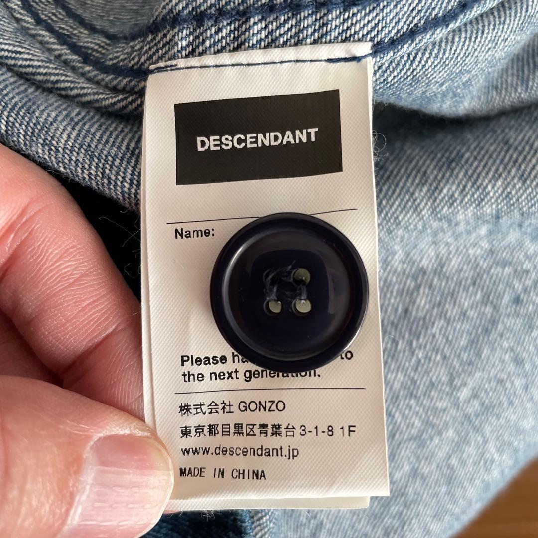 美品20SS DESCENDANT CRICKET DENIM JACKET