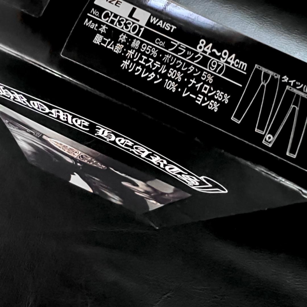 新品 CHROME HEARTS クロムハーツ レギンス タイツ ホースシューL