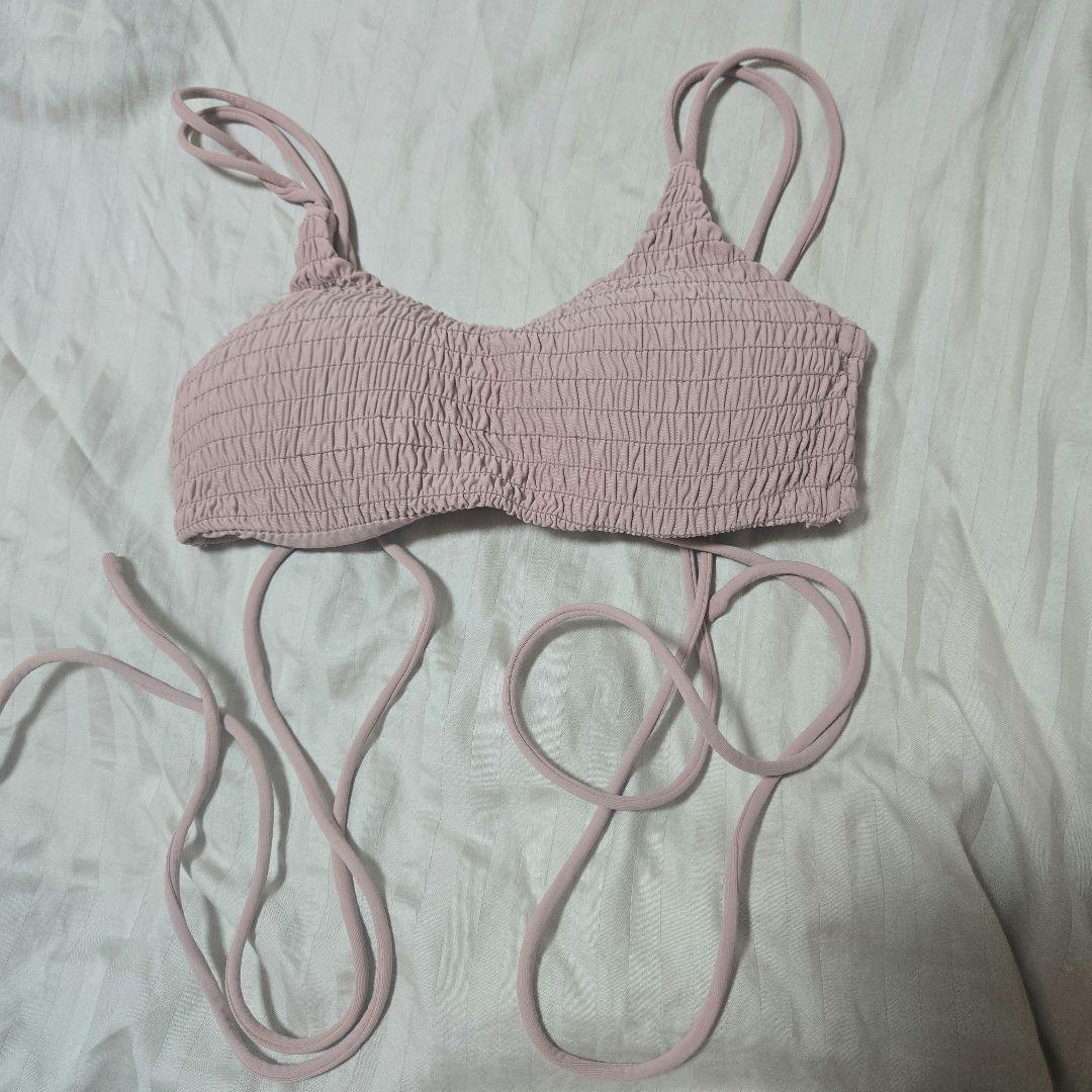 room306 CONTEMPORARY ビキニ 水着 シャーリング ピンク