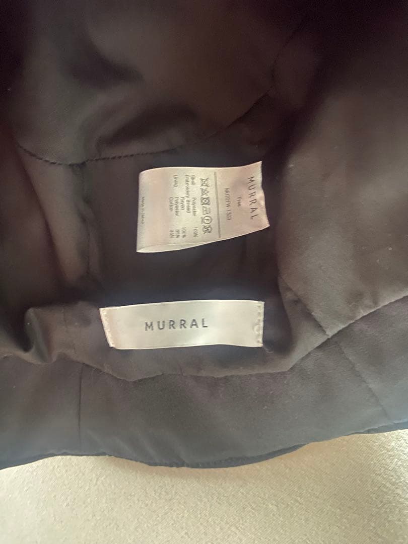 MURRAL バケットハット　エンブロイダリー