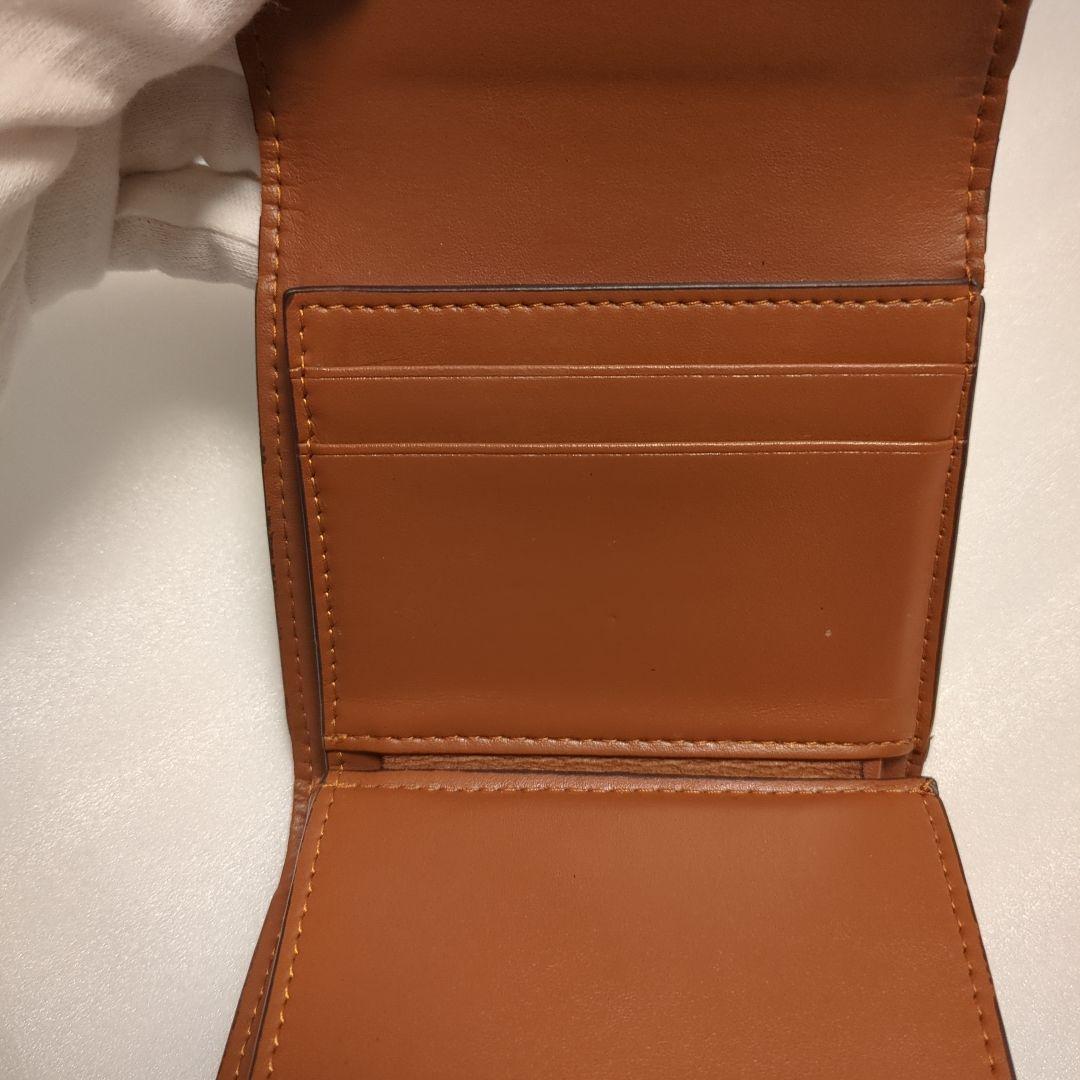 ✨美品✨celineセリーヌトリオンフスモールタップウォレット　カーフスキン