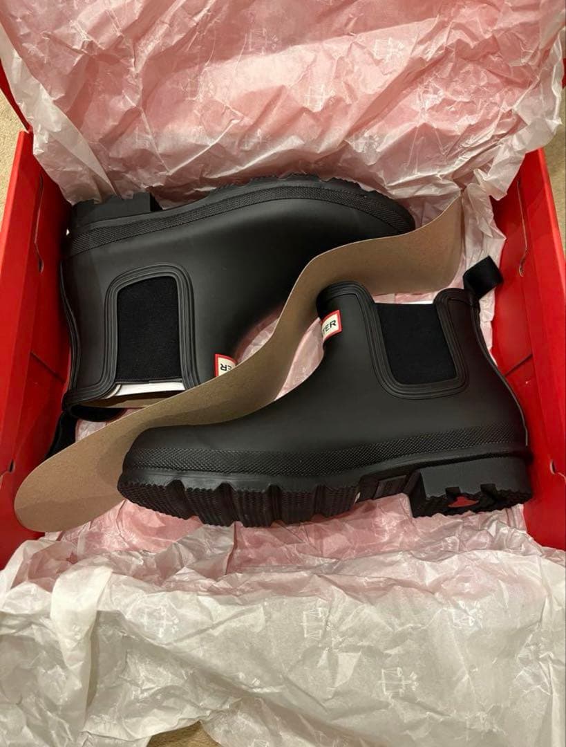 『新品未使用』HUNTER オリジナル チェルシーブーツ 27cm 箱あり