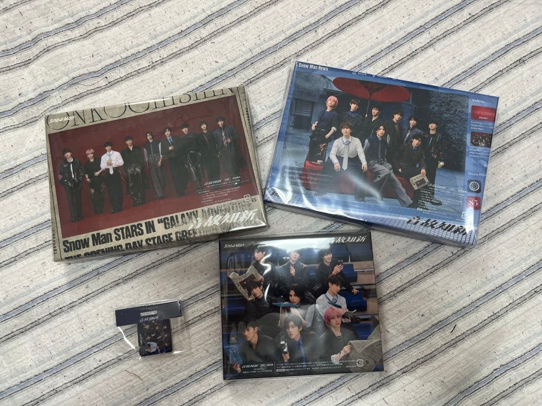 Man 音故知新　CD DVD 3形態セット