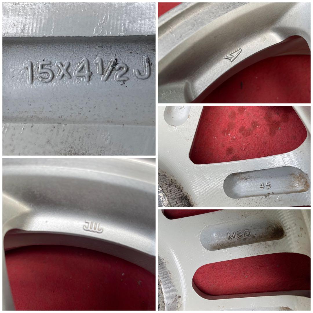 15インチ ダイハツ純正ホイール4 本セツト