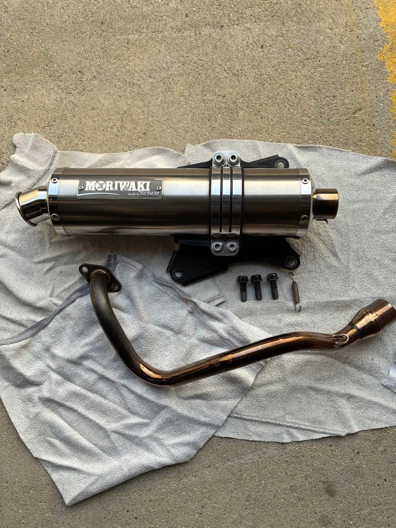 MORIWAKI PCX125/150/HYBRID マフラー本体