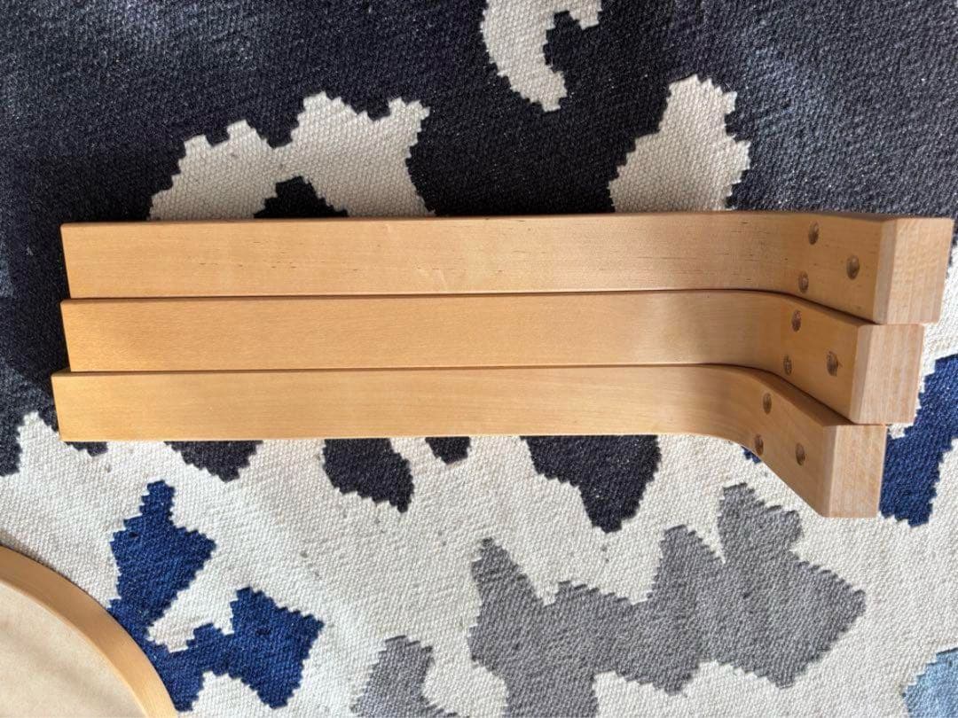 Artek アルテック Stool 60 3本脚 リノリウム パール scope