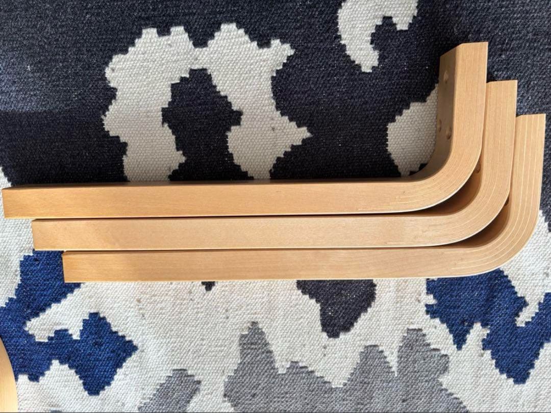 Artek アルテック Stool 60 3本脚 リノリウム パール scope