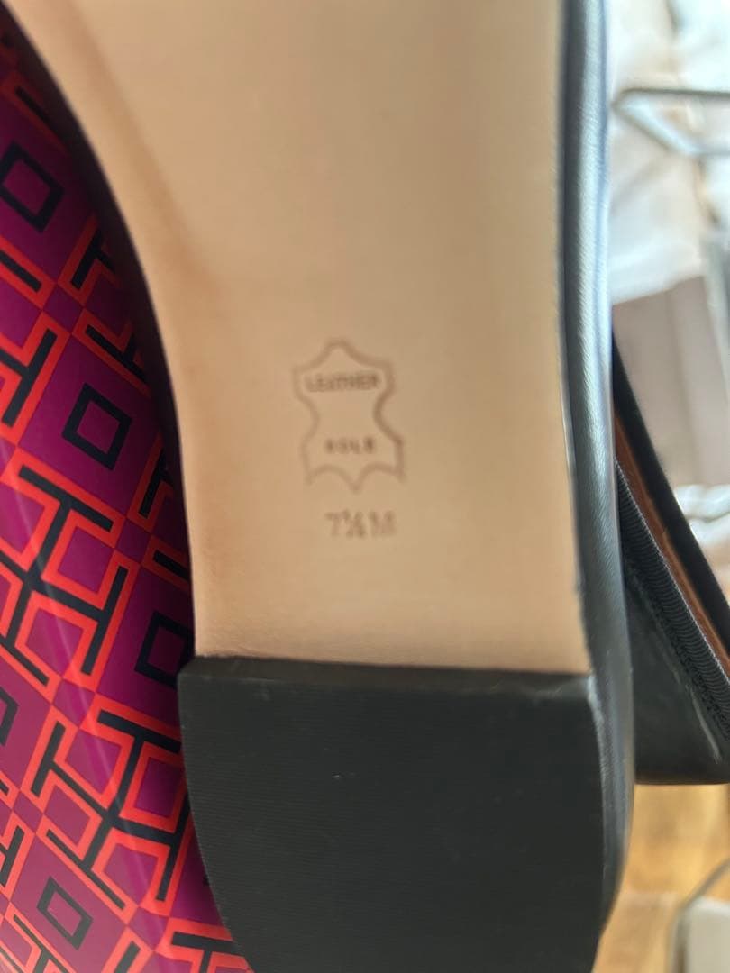 TORY BURCH ブラック フラットシューズ