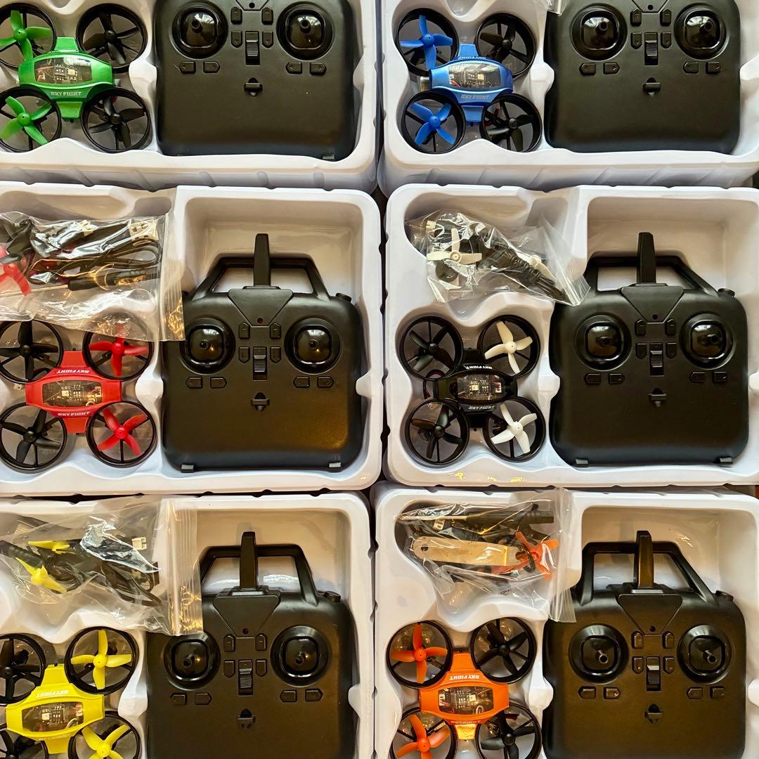 【新品/激安】1機998円！初心者向け簡単操作ドローン10機(ランダムカラー)