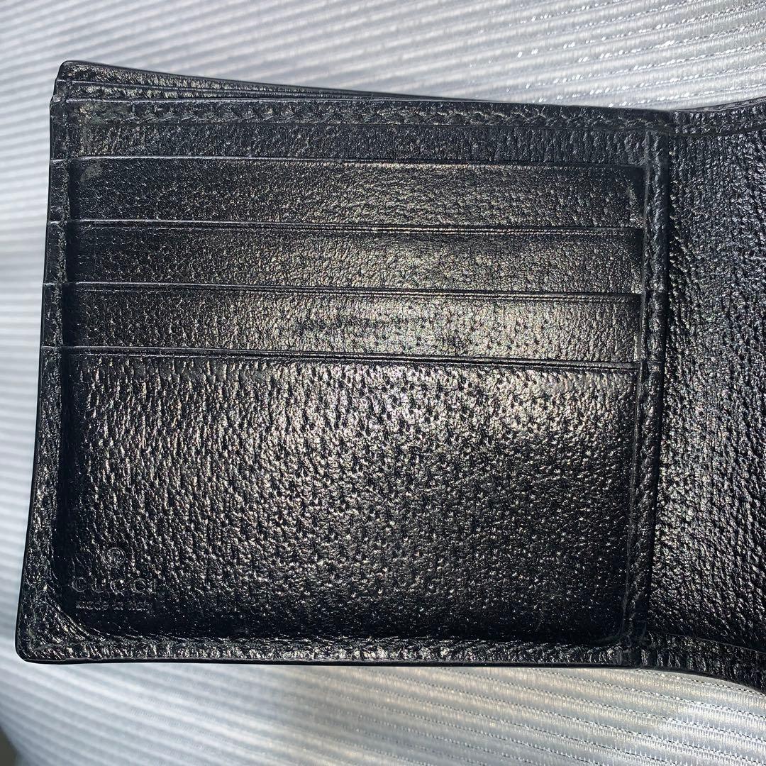 GUCCI グッチ 二つ折財布 GGマーモント ウォレット　折り財布