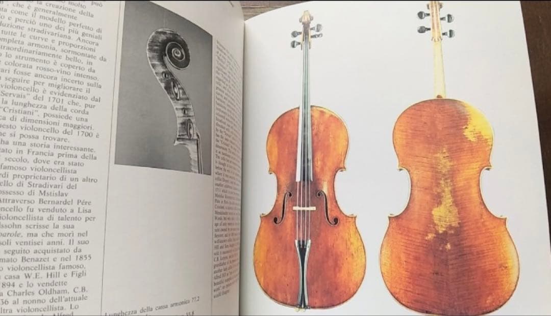 SALE レア ストラディヴァリウス 作品集 洋書 イタリア語 英語