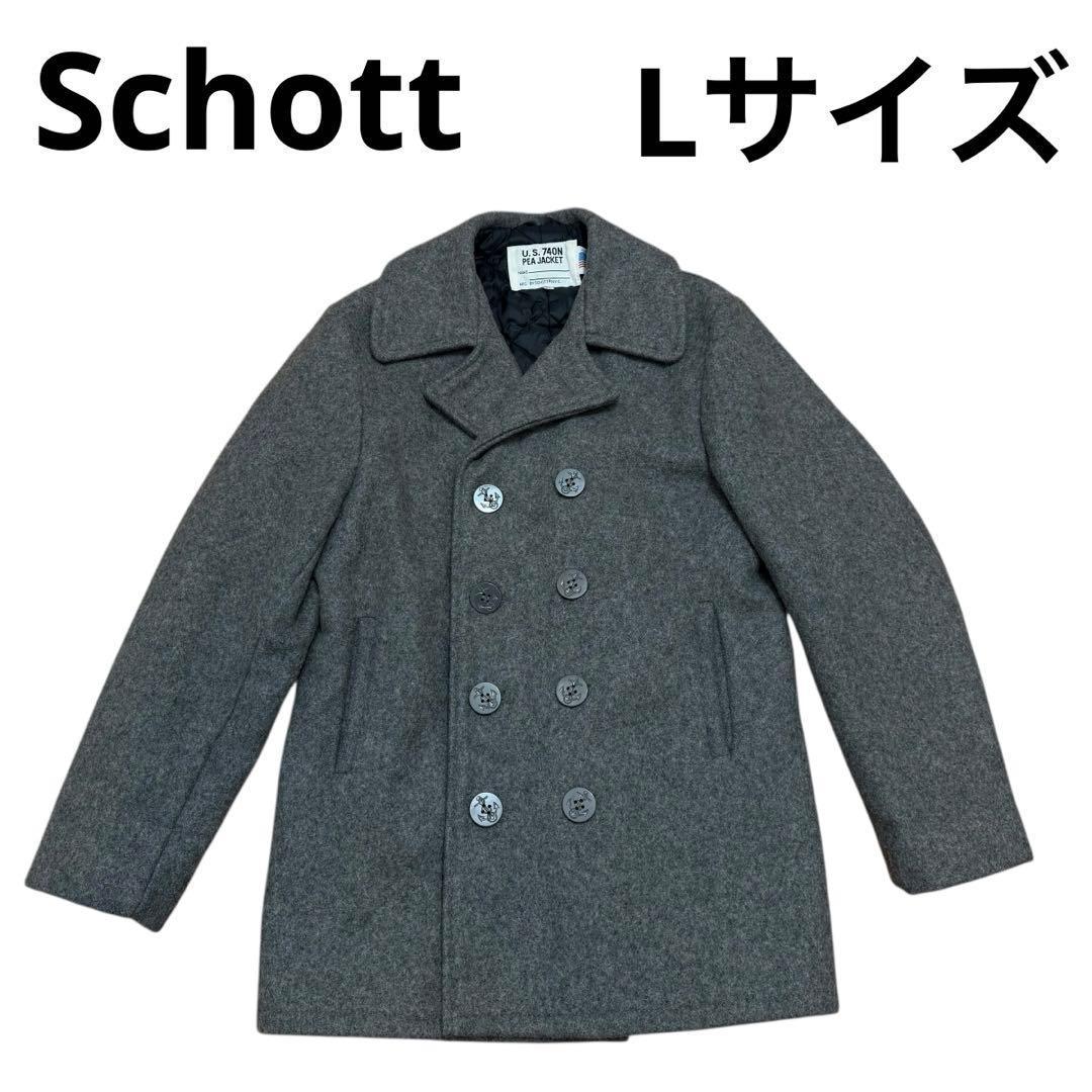 【美品】 SCHOTT u.s.740N Pコート キルティング 38 L
